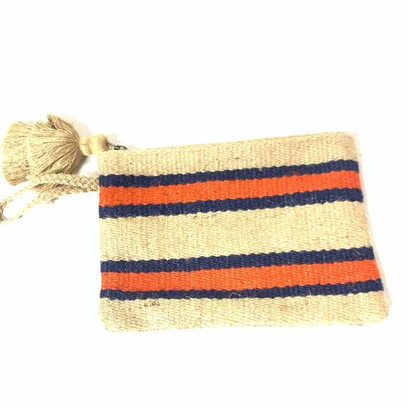 J. Jill Handbags - J. Jill Jute Wristlet